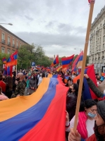 Մադրիդում հայերը մեծ ցույց են արել