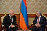 Սերժ Սարգսյանն ընդունել է ԵԱՀԿ/ԺՀՄԻԳ դիտորդական առաքելության ղեկավար Յան Պետերսենին 
