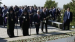 ՀՀ և ԼՂ նախագահները, հայոց երկու կաթողիկոսները այցելել են Եռաբլուր 