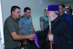 Ամենայն Հայոց Կաթողիկոսը «Իզմիրլյան» բժշկական կենտրոնում հանդիպել է հաշմանդամ զինվորականներին