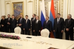 Ստորագրվել են հայ-ռուսական համագործակցության խորացմանն ուղղված մի շարք փաստաթղթեր