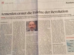 «Berner Zeitung» թերթը հոդված է հրապարակել Հայաստանի մասին