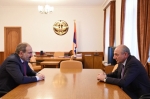 Բակո Սահակյանը և Նիկոլ Փաշինյանը քննարկել են համագործակցության հարցերը