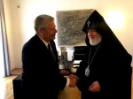 Ամենայն Հայոց կաթողիկոսը հանդիպել է Գերմանիայի նախկին նախագահ Յոհակիմ Գաուկի հետ