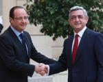 Օլանդը Սարգսյանին մաղթել է հաջողություններ ԼՂ հակամարտության կարգավորման հարցում