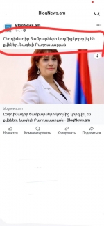 Նազելի', շեֆիդ քաղաքականության պատճառով են նախկին օդիոզները վերադառնում