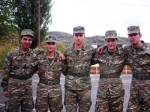 ՀՕՄ-ուհիները՝ Արցախի սահմանային զորամասում