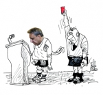 Կարմիր քարտ` քաղաքական «գետնին վրա»