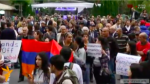 Երևանում` «Ձեռքներդ հեռու Արցախից» կարգախոսով երթ