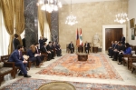 Նիկոլ Փաշինյանի հանդիպումը Լիբանանի նախագահի հետ
