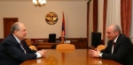 Արմեն Սարգսյանը հանդիպել է Բակո Սահակյանին