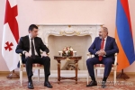 Նիկոլ Փաշինյանի և Գիորգի Գախարիայի հանդիպումը