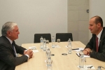 Էդվարդ Նալբանդյանը հանդիպել է Վրաստանի ԱԳ նախարարի հետ 