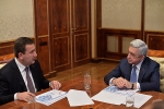 Սերժ Սարգսյանին է ներկայացվել առանձին ապրանքատեսակների գների բարձրացման հետևանքների մեղմման հանձնարարականների կատարման ընթացքը