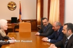 Բակո Սահակյանն ընդունել է Հենրի Մորգենթաուի ծոռնուհուն