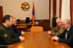 Բակո Սահակյանն ընդունել է Վիգեն Սարգսյանին և Տարոն Մարգարյանին