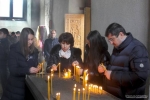 Արցախի նախագահն ընտանիքի հետ Ամարասի վանքում մասնակցել է Սուրբ Պատարագի