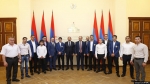 Փաշինյանը հանդիպել է Եվրոպայի 2-րդ խաղերի մեդալակիր մարզիկների հետ