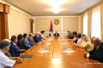 Բակո Սահակյանը ներքաղաքական և արտաքին հարցերի շուրջ հանդիպումներ է ունեցել մի շարք ՀԿ-ների հետ