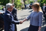 Նախագահը այցելել է Մեծ Բրիտանիայի դեսպանատուն 