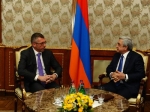 Սերժ Սարգսյանը Ֆրանկ Էնգելի հետ քննարկել է Արցախի խնդիրը 