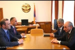 Բակո Սահակյանն ընդունել է ՀՀ ԱԽ քարտուղարին