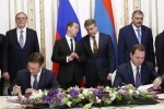 Հայաստանի և Ռուսաստանի նախարարները համաձայնագիր են ստորագրել ավտոփոխադրումների և էժան ռոումինգի մասին 