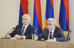 Սերժ Սարգսյան. ԼՂ հակամարտության կարգավորման գործընթացում Հայաստանի դիրքերը շեշտակի ամրապնդվել են