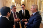 Արցախի ԱԺ նախագահը Փարիզում հանդիպել է Ֆրանսիայի ԱԺ պատգամավորների և Սենատի անդամների հետ