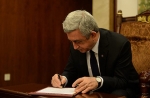 Սերժ Սարգսյանը ստորագրել է մի շարք օրենքներ
