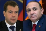 Հովիկ Աբրահամյանն ու Դմիտրի Մեդվեդևը հեռախոսել են