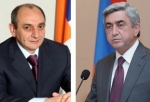 Բակո Սահակյանը շնորհավորել է Սերժ Սարգսյանին 