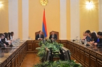 ՀՀ ԱԺ նախագահ Արա Բաբլոյանն ընդունել է ՌԴ «Եդինայա Ռոսիա» կուսակցության երիտասարդական կազմակերպության անդամներին