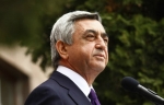 Նախագահ Սերժ Սարգսյանը շնորհավորանքներ է ստանում ծննդյան օրվա առթիվ