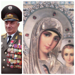 Քահանայի զարմ գեներալ Արկադի Տեր-Թադևոսյանը խաչի նշանով տանում է սքանչելի հաղթանակ