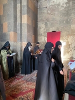 Տիրոջով ավելի զորացած վերադառնա իր հոգևոր խնամատարության տակ գտնվող Արագածոտնի թեմ