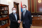 Տիգրան Ավինյանը Չինաստանի դեսպանի հետ քննարկել է Հայաստանում պղնձաձուլարանի կառուցման հնարավորությունը
