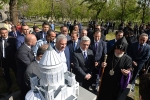 Սերժ Սարգսյանը ներկա է գտնվել Սրբոց Նահատակաց եկեղեցու հողօրհնության արարողությանը