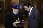 Ամենայն Հայոց Կաթողիկոսն ընդունել է Հայկ Մարությանին
