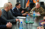 Արցախի ՊԲ հրամանատարը ՀՀ ԱԺ պատվիրակությանը ներկայացրել է շփման գծում տիրող իրավիճակը