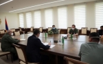 Դավիթ Տոնոյանը հանդիպել է Արցախի պետական նախարարի և ՊԲ հրամանատարի հետ