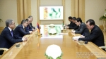 Թուրքմենստանի նախագահն իր նստավայրում ընդունել է Կարեն Կարապետյանին 