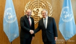 Վարչապետը հեռախոսազրույց է ունեցել Անտոնիո Գուտերեշի հետ