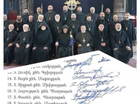 Շիրակի թեմի հոգևորականաց հայտարարությունը