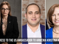 Քաղբանտարկյալ Նարեկ Սամսոնյանի կնոջ ուղերձը՝ ՀՀ-ում ԱՄՆ դեսպան Քրիստինա Քվինին