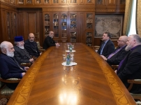 Ամենայն Հայոց Կաթողիկոսն ընդունեց Գերմանիայի Ավետարանական եկեղեցու պատվիրակությանը