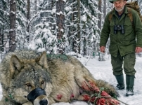 Անտառապահը մայրացող գայլ գտավ թակարդում