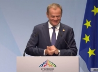 Տուսկ. «Ռուսաստանը հիմա այստեղ չէ և չի հրավիրվի, քանի դեռ շարունակում է ագրեսիվ քաղաքականությունը» (տեսանյութը՝ «Ազատություն» ռադիոկայանի)
