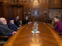Ամենայն Հայոց Կաթողիկոսն ընդունեց Անգլիկան Եկեղեցու Նորվիչի թեմակալ առաջնորդին