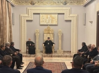Ամենայն Հայոց Կաթողիկոսն ընդունեց ՀՅԴ պատվիրակությանը
